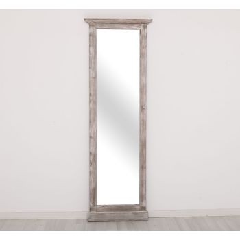 Oglinda inalta hol, Finisaj Stejar Maro Rustic, Lemn Masiv Brad, Colectia Rustic