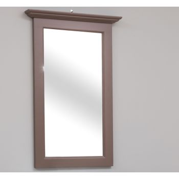 Oglinda mica hol, Finisaj Maro inchis Rustic, Lemn Masiv Brad, Colectia Rustic