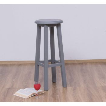 Scaun de bar cu blat rotund