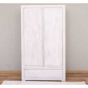 Mobilier Lemn Masiv, Finisaj Alb Stejar, Colectia Rustic