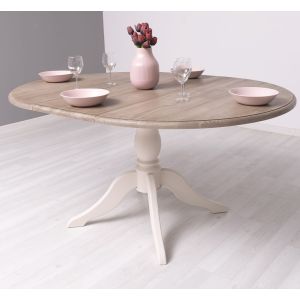 Mobilier Lemn Masiv, Finisaj Gri Fumuriu, Colectia Rustic, PS228-TopP037_P015A