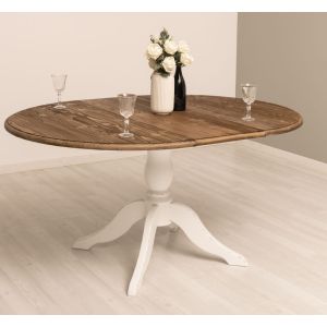 Mobilier Lemn Masiv, Finisaj Alb Pur, Colectia Rustic, PS228-TopP066_P030++P004A