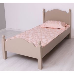 Mobilier Lemn Masiv, Finisaj Natur, Colectia Rustic, PS236-90x200-P023