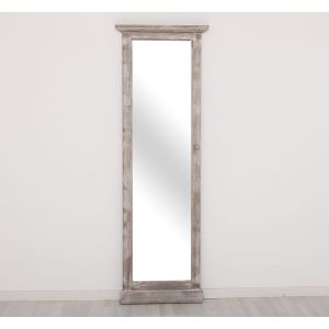Oglinda inalta hol, Finisaj Stejar Maro Rustic, Lemn Masiv Brad, Colectia Rustic