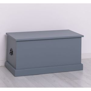 Mobilier Lemn Masiv, Finisaj Gri Albastrui, Colectia Rustic, PS54-P042