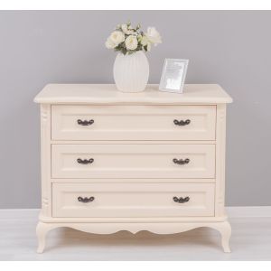 Mobilier Lemn Masiv, Finisaj Crem Vanilie, Colectia Rustic, PS646-P025A