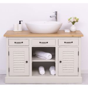 Mobilier Lemn Masiv, Finisaj Bej Cald, Colectia Rustic