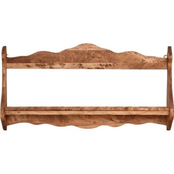 Corp Suspendat, Raf Lemn Masiv de Tei, 84x11x43cm