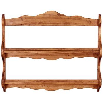 Corp Suspendat, Raft Lemn Masiv de Tei, 84x12x68cm