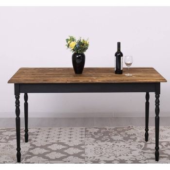 Masa Bucatarie lemn masiv Brad Colectia Country 140x70cm