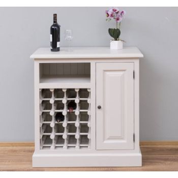 Mobilier mic pentru bar cu suport sticle